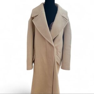 ZARA Cream Tan Overoat